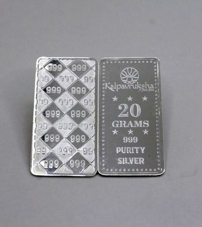 20gms Silver 999 Biscuits